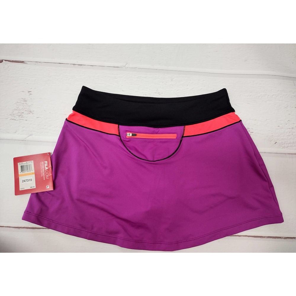 NWT! Fila Activewear women small purple skort